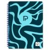 Caiet cu spirala A5, 72 file, PAPERLAND Select