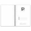 Caiet cu spirala A5, 80 file, coperta plastic, PAPERLAND Exklusiv