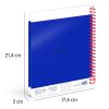 Caiet cu spirala A5, 80 file, matematica, MILAN Nata 624