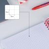 Caiet cu spirala A5, 80 file, matematica, MILAN Nata 624
