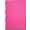 Caiet cu spirala A5, 80 file, NOTTE School