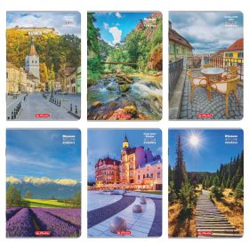 Caiet scolar A4, 100 file, HERLITZ Discover Romania