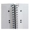 Caiet cu spirala A4, 80 file, coperta plastic cu elastic HERLITZ