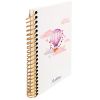 Carnet cu spirala 19x11.5 cm, 80 file, coperta carton rigid, KESKIN COLOR La Plume Balloons