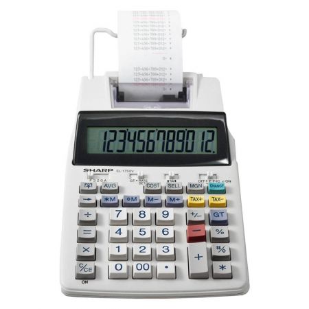 Calculator cu rola de hartie SHARP EL-1750V