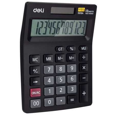 Calculator de birou cu 12 digiti DELI Smart 1519A