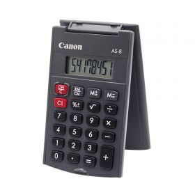 Calculator de buzunar cu 8 digiti CANON AS8