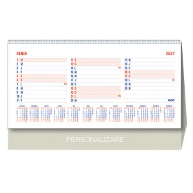 Calendar triptic de birou 2027 EGO