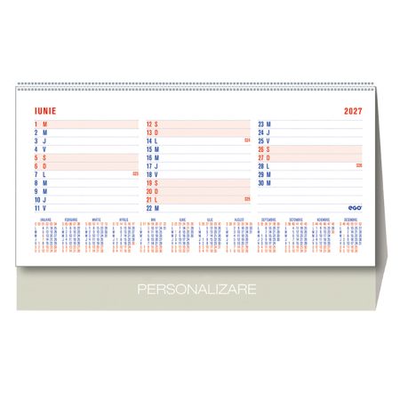 Calendar birou triptic 2027 EGO