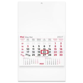 Calendar triptic de perete 2027, EGO