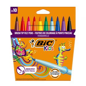 Carioci lavabile  BIC Visaquarelle, 10 culori/set