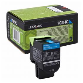 CARTUS TONER CYAN RETURN NR.702C 70C20C0 1K ORIGINAL LEXMARK CS310N