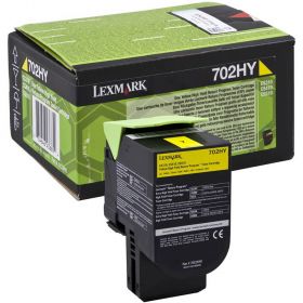 CARTUS TONER YELLOW RETURN NR.702HY 70C2HY0 3K ORIGINAL LEXMARK CS310N