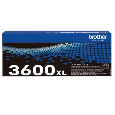 CARTUS TONER BLACK TN3600XL 6K ORIGINAL BROTHER HL-L5210DN