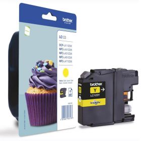 CARTUS YELLOW LC123Y ORIGINAL BROTHER MFC-J4510DW