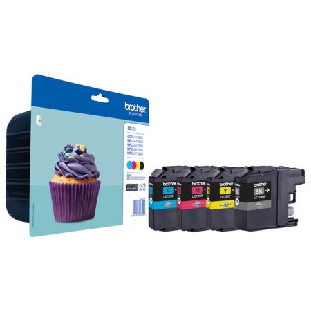 MULTIPACK CMYK LC123VALBP ORIGINAL BROTHER MFC-J4510DW