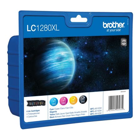 MULTIPACK CMYK LC1280XLVALBP ORIGINAL BROTHER MFC-J6910DW