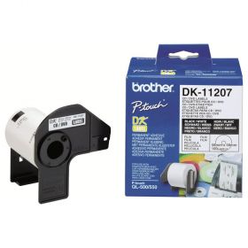 ROLA ETICHETE LAMINATE PENTRU CD/DVD DK11207 ORIGINAL BROTHER P-TOUCH QL-1050