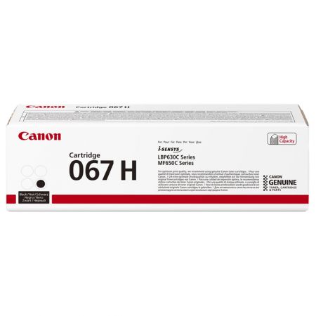 CARTUS TONER BLACK CRG-067HBK, 5106C002AA, 3.13K ORIGINAL CANON 