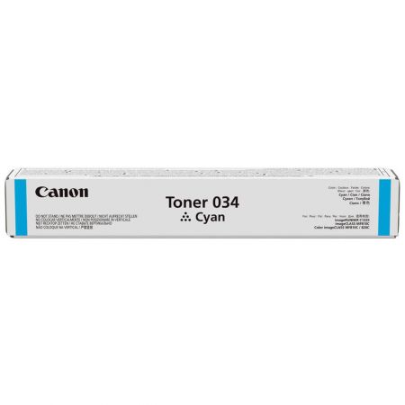 CARTUS TONER CYAN 034C 7,3K ORIGINAL CANON IR C1225
