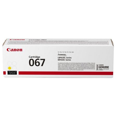 CARTUS TONER YELLOW CRG-067Y 5099C002AA 1.25K ORIGINAL CANON MF 