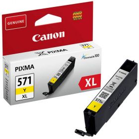 CARTUS YELLOW CLI-571XLY 11ML ORIGINAL CANON PIXMA MG6850