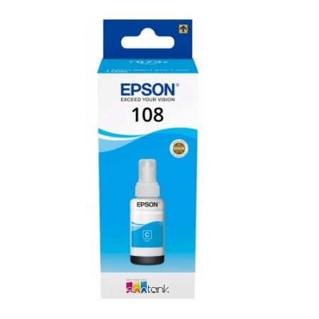 CARTUS CYAN NR.108 C13T09C24A 70ML 7.2K ORIGINAL EPSON L8050