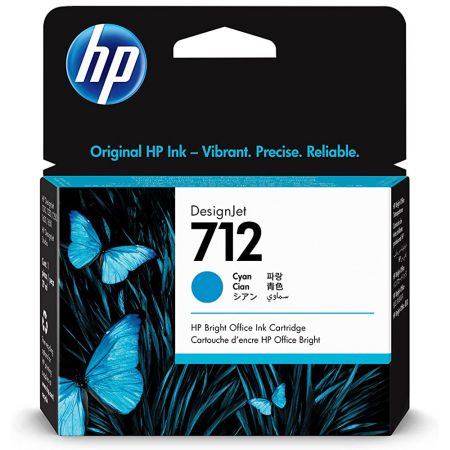 CARTUS CYAN NR.712 3ED67A 29ML ORIGINAL HP DESIGNJET T630
