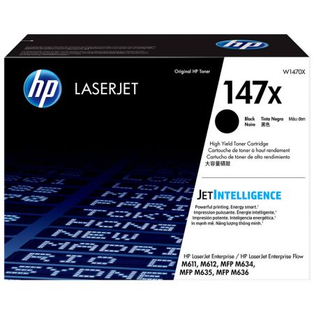 CARTUS TONER BLACK NR.147X W1470X 25.2K ORIGINAL HP