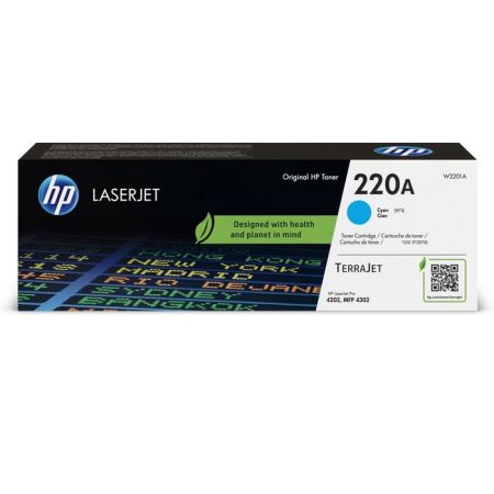 CARTUS TONER CYAN NR.220A W2201A 1.8K ORIGINAL HP COLOR LASERJET
