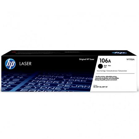 CARTUS TONER BLACK NR.106A W1106A 1K ORIGINAL HP LASER MFP 137FNW