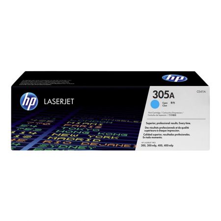 CARTUS TONER CYAN NR.305A CE411A 2,6K ORIGINAL HP LASERJET PRO 300 M351A