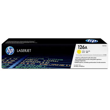 CARTUS TONER YELLOW NR.126A CE312A 1K ORIGINAL HP LASERJET PRO CP1025
