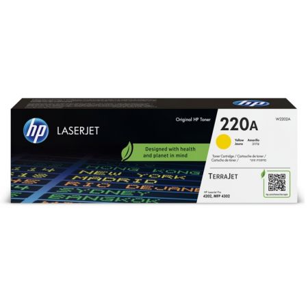 CARTUS TONER YELLOW NR.220A W2202A 1.8K ORIGINAL HP COLOR LASERJ
