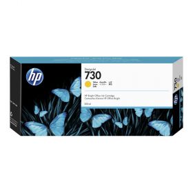 CARTUS YELLOW NR.730 P2V70A 300ML ORIGINAL HP DESIGNJET T1700