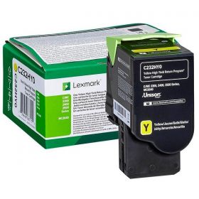 CARTUS TONER YELLOW C232HY0 2.3K ORIGINAL LEXMARK C2325DW