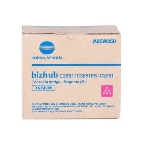 CARTUS TONER MAGENTA TNP49 A95W350 ORIGINAL MINOLTA C3351