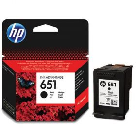 CARTUS BLACK NR.651 C2P10AE ORIGINAL HP DESKJET 5575 AIO