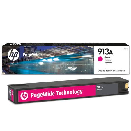 CARTUS MAGENTA NR.913A F6T78AE 3.5K ORIGINAL HP PAGEWIDE 352DW