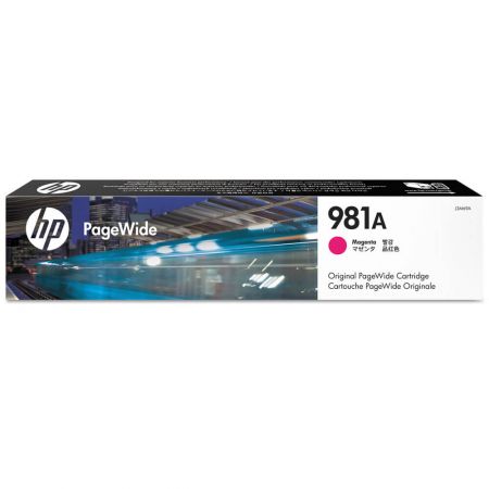 CARTUS MAGENTA NR.981A J3M69A ORIGINAL HP PAGEWIDE ENTERPRISE 556DN