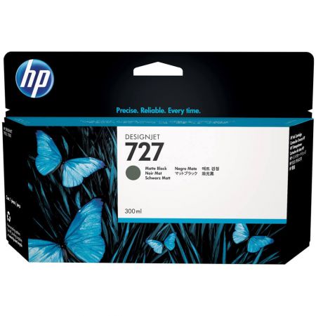 CARTUS MATTE BLACK NR.727 C1Q12A 300ML ORIGINAL HP DESIGNJET T1500