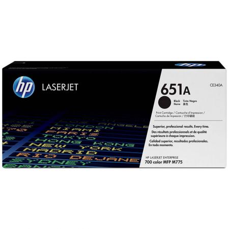 CARTUS TONER BLACK NR.651 CE340A 13,5K ORIGINAL HP LASERJET M775DN