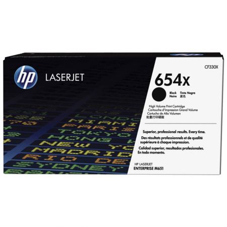 CARTUS TONER BLACK NR.654X CF330X 20.5K ORIGINAL HP LASERJET M651