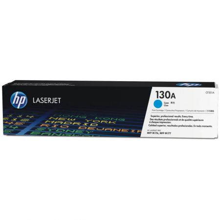 CARTUS TONER CYAN NR.130A CF351A 1K ORIGINAL HP LASERJET PRO M176N