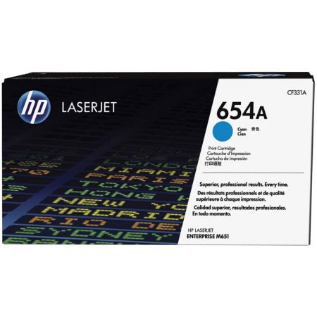 CARTUS TONER CYAN NR.654A CF331A 15K ORIGINAL HP LASERJET M651