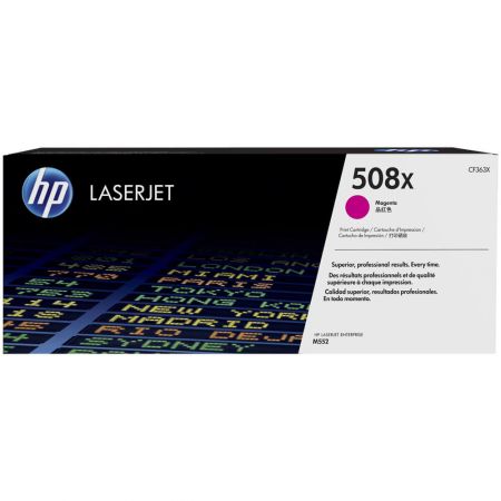 CARTUS TONER MAGENTA NR.508X CF363X 9,5K ORIGINAL HP LASERJET M552DN