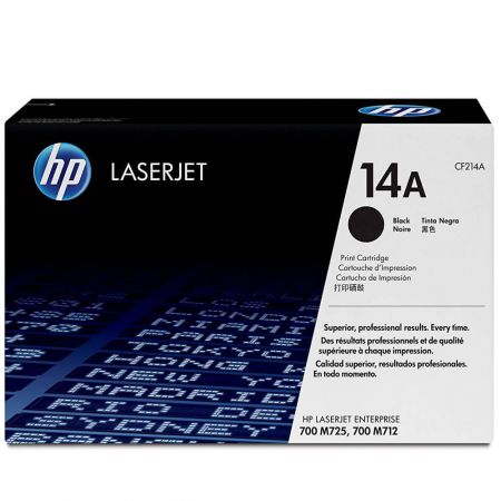 CARTUS TONER NR.14A CF214A 10K ORIGINAL HP LASERJET M712DN