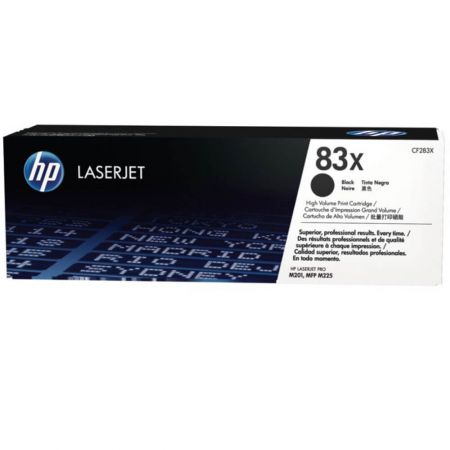 CARTUS TONER NR.83X CF283X 2,2K ORIGINAL HP LASERJET PRO M225DN 