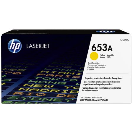 CARTUS TONER YELLOW NR.653A CF322A 16K ORIGINAL HP LASERJET M680