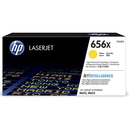 CARTUS TONER YELLOW NR.656X CF462X 22K ORIGINAL HP LASERJET ENTERPRISE M652N